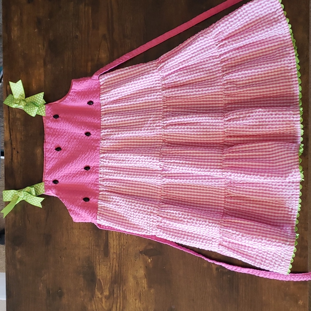 Rare Editions Watermelon Dress 4T